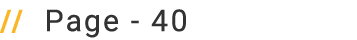 // Page 40 